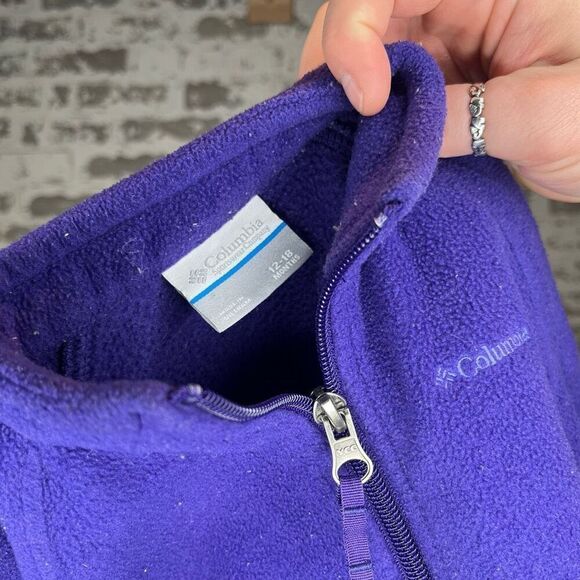 Columbia | kids purple zip of coat - Picture 2 of 9